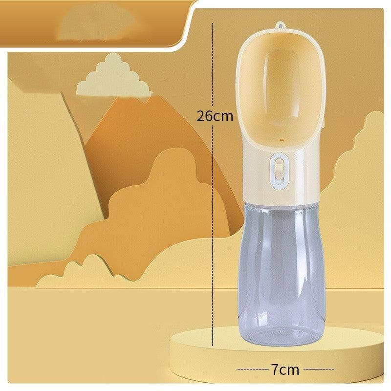 Portable Dog Travel Bottle Water & Food Feeder