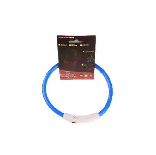 Dog Collar Light USB Rechargeable LED Safety Collar