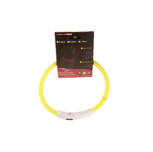 Dog Collar Light USB Rechargeable LED Safety Collar