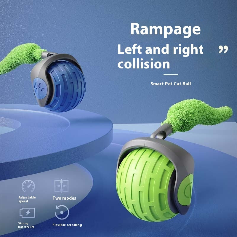 Cat Interactive Toy Smart Rolling Ball USB Rechargeable