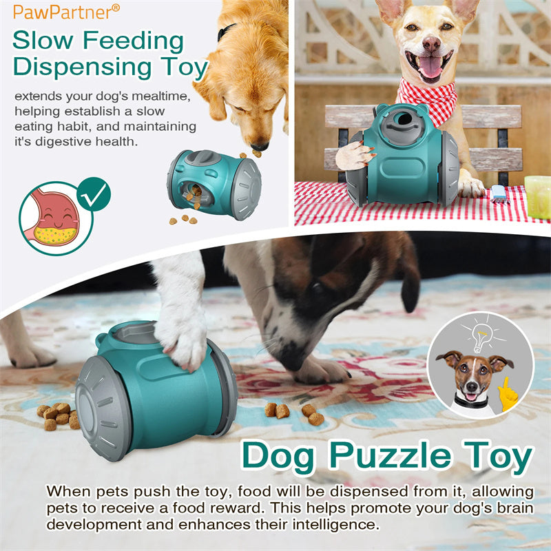Dog Tumbler Toy Interactive Slow Feeder & IQ Trainer