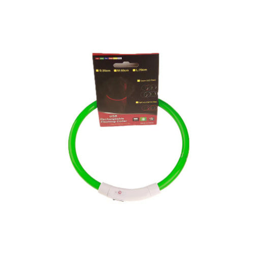 Dog Collar Light USB Rechargeable LED Safety Collar