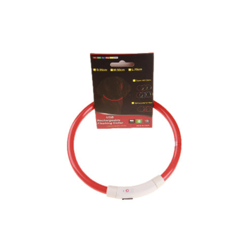 Dog Collar Light USB Rechargeable LED Safety Collar