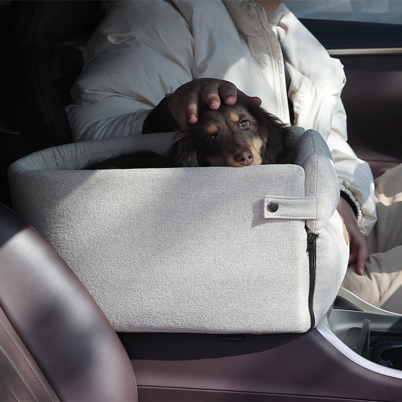 Dog Car Seat Bed Portable Pet Carrier for Travel