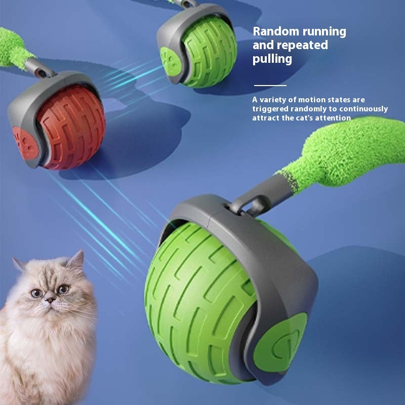 Cat Interactive Toy Smart Rolling Ball USB Rechargeable