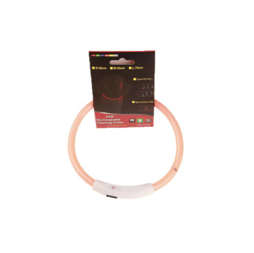 Dog Collar Light USB Rechargeable LED Safety Collar