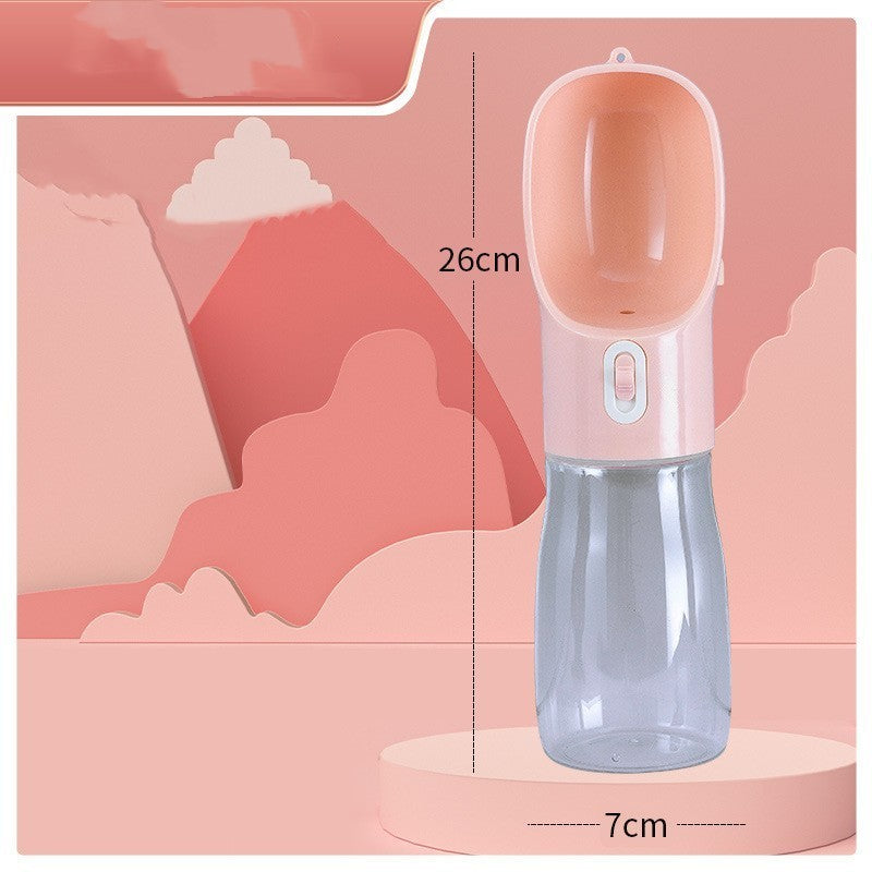 Portable Dog Travel Bottle Water & Food Feeder