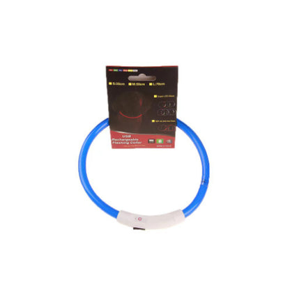 Dog Collar Light USB Rechargeable LED Safety Collar