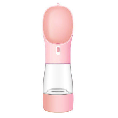 Portable Dog Travel Bottle Water & Food Feeder