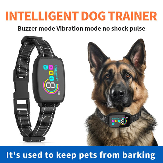 Anti Barking Dog Collar Smart Rechargeable Stopper