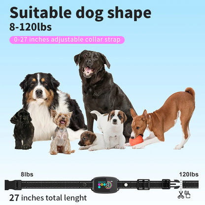 Anti Barking Dog Collar Smart Rechargeable Stopper