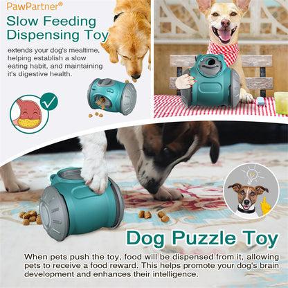 Dog Tumbler Toy Interactive Slow Feeder & IQ Trainer