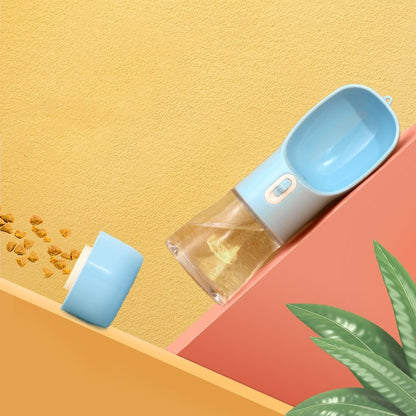 Portable Dog Travel Bottle Water & Food Feeder