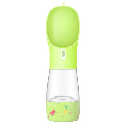 Portable Dog Travel Bottle Water & Food Feeder