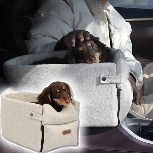 Dog Car Seat Bed Portable Pet Carrier for Travel