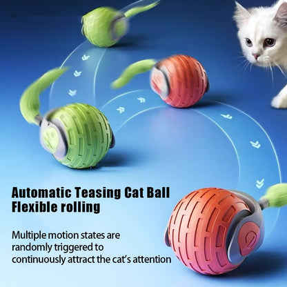 Cat Interactive Toy Smart Rolling Ball USB Rechargeable