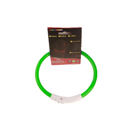 Dog Collar Light USB Rechargeable LED Safety Collar